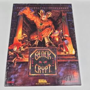 Black Crypt (Electronic Arts/Raven Software, 1992) Commodore Amiga Game CIB